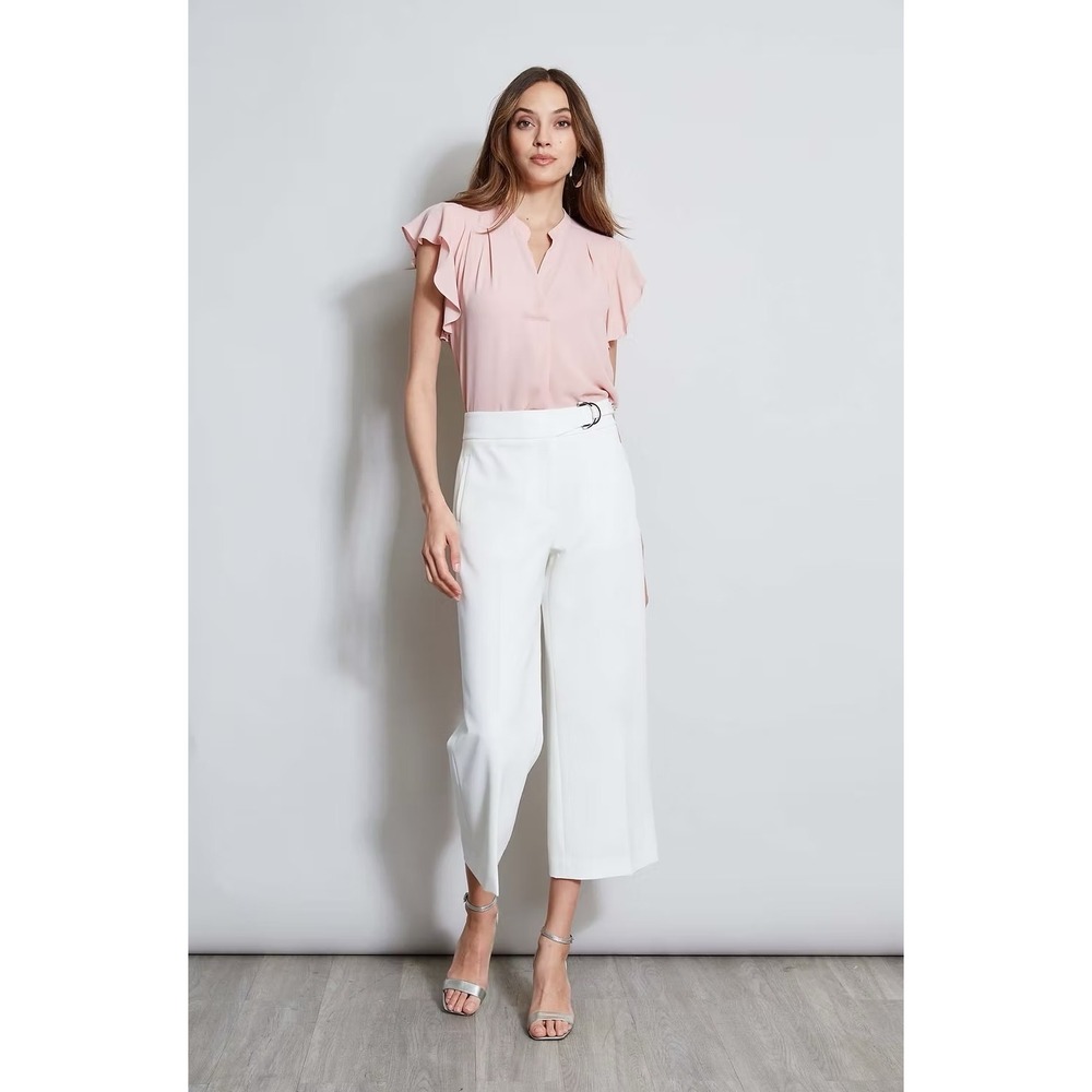 NWT Elie Tahari Della Pants / Perfect for Summer / Size 8 / MSRP‎ $295!
